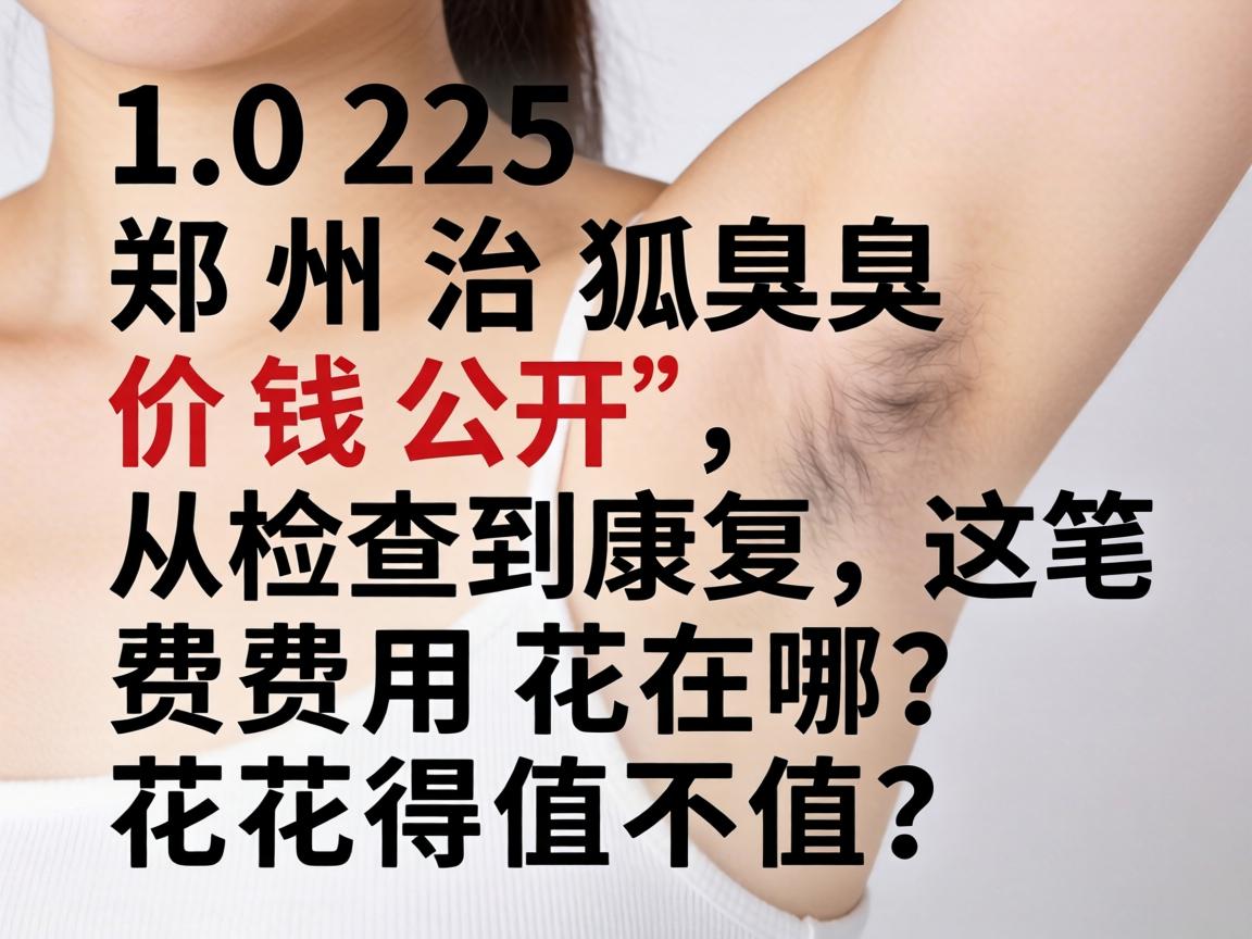 2025郑州治狐臭价钱公开，从检查到康复，这笔费用花在哪？花得值不值？