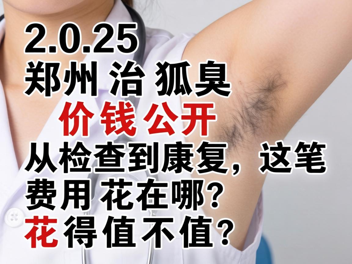 2025郑州治狐臭价钱公开，从检查到康复，这笔费用花在哪？花得值不值？