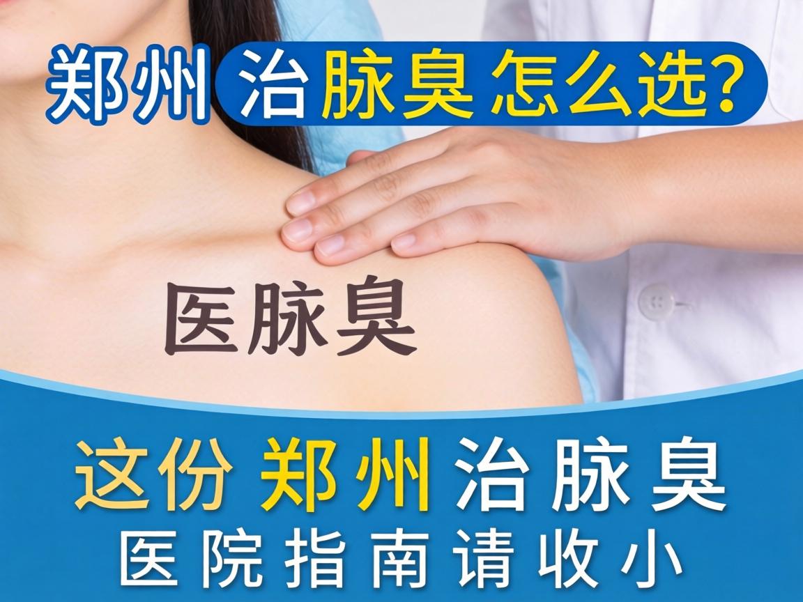 郑州治腋臭医院怎么选？这份郑州治腋臭医院指南请收好