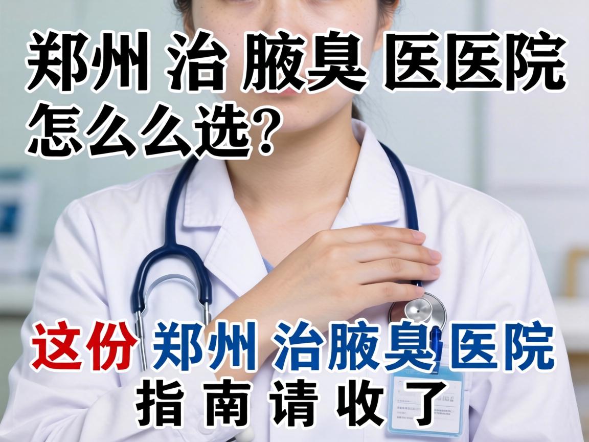 郑州治腋臭医院怎么选？这份郑州治腋臭医院指南请收好