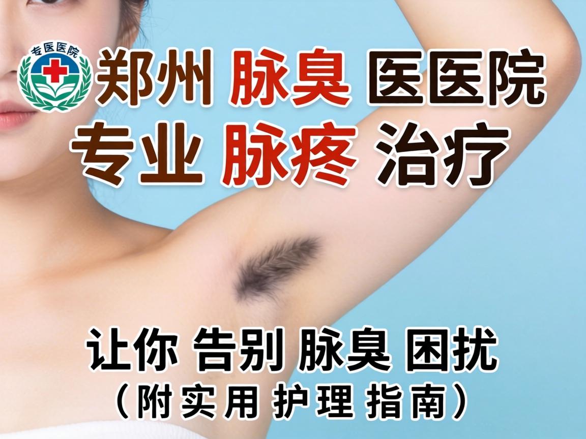 郑州腋臭医院，专业腋臭治疗，让你告别腋臭困扰（附实用护理指南）