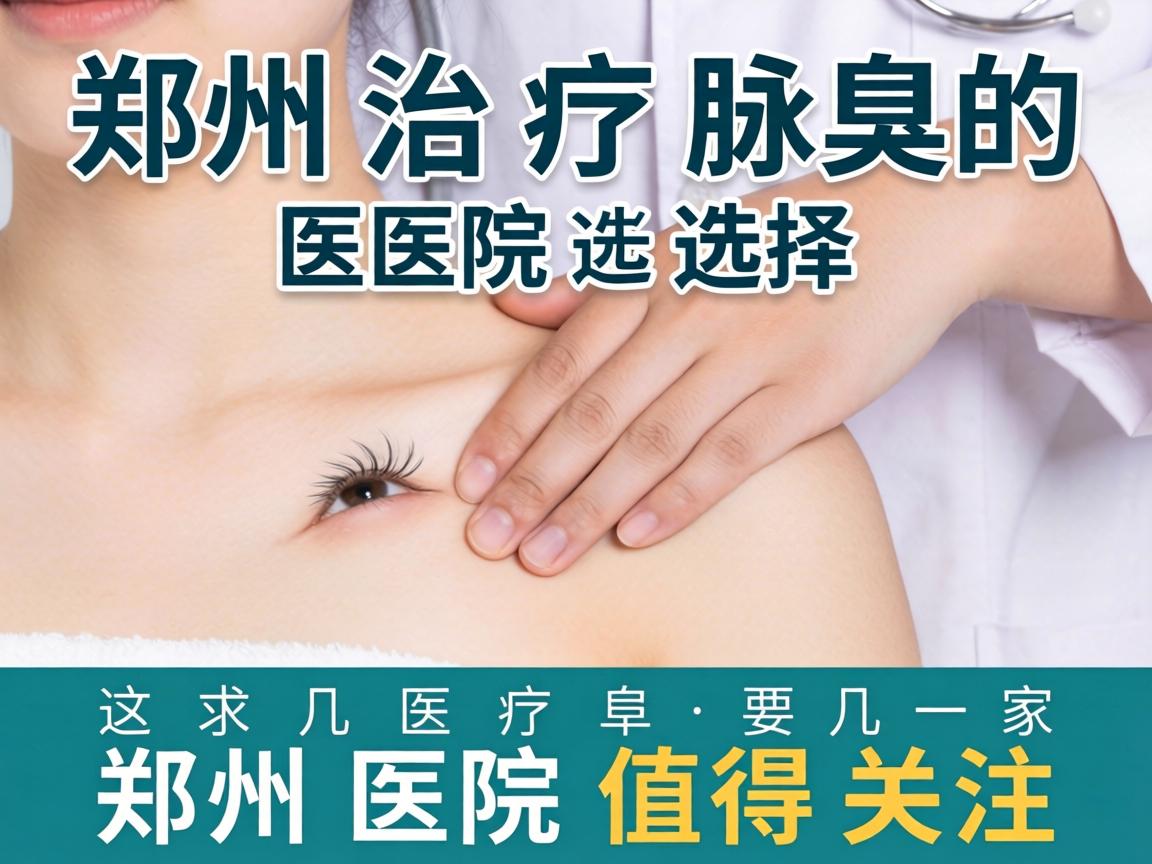 郑州治疗腋臭的医院选择，这几家郑州医院值得关注
