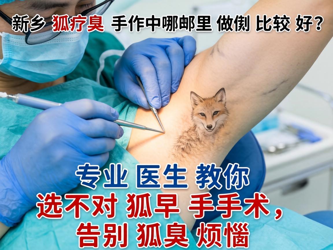 新乡狐臭手术哪里做比较好？专业医生教你选对狐臭手术，告别狐臭烦恼