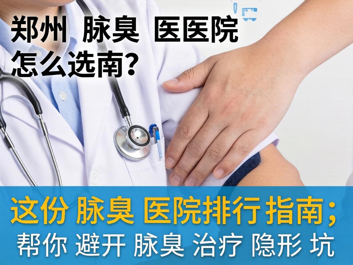 郑州腋臭医院怎么选？这份腋臭医院排行指南，帮你避开腋臭治疗隐形坑