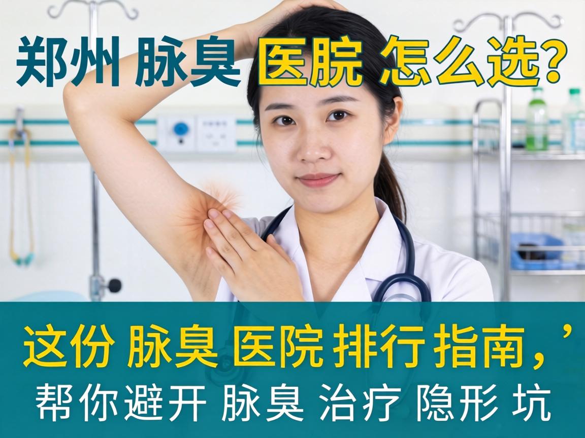 郑州腋臭医院怎么选？这份腋臭医院排行指南，帮你避开腋臭治疗隐形坑