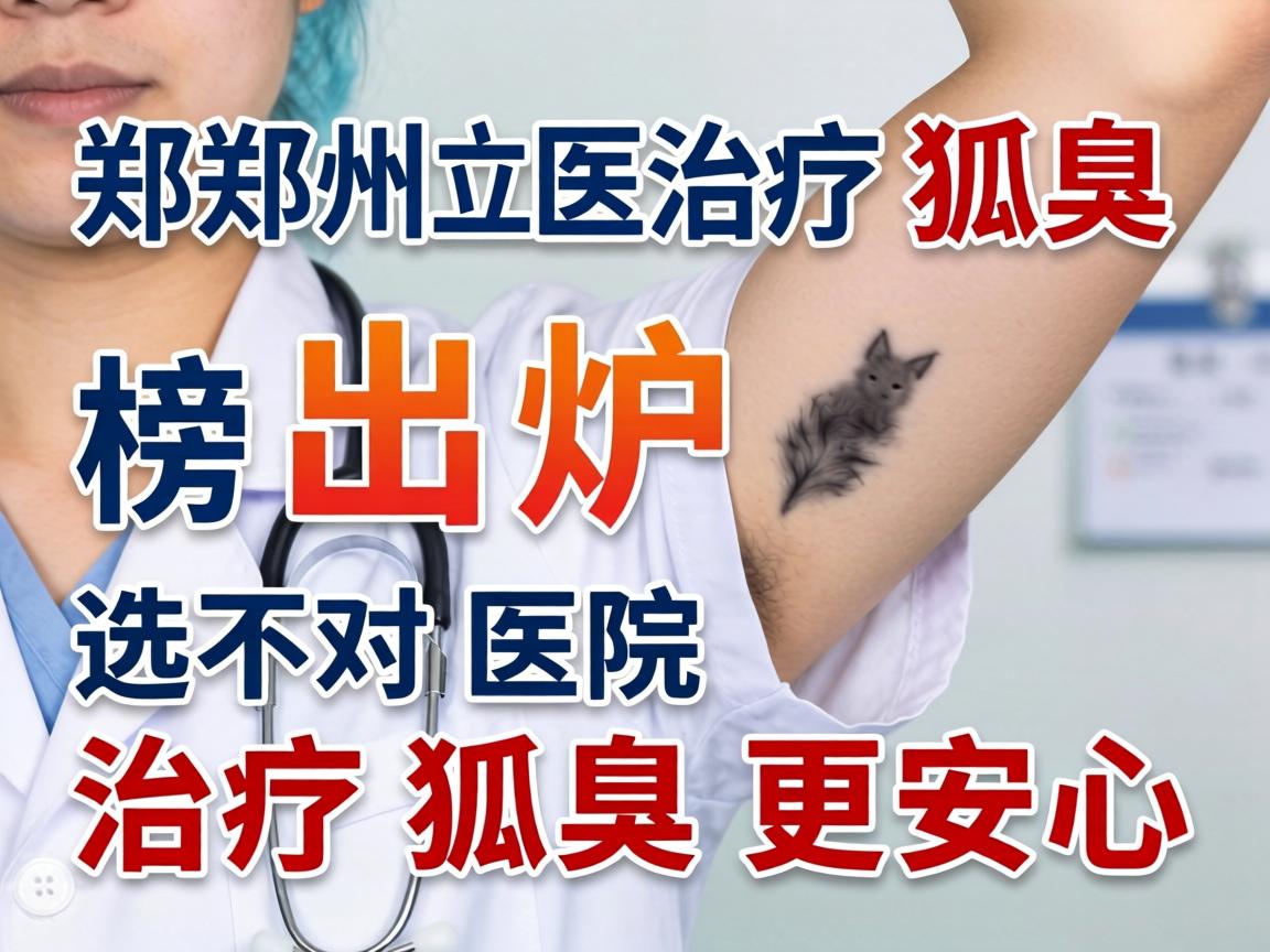 郑州治疗狐臭医院排行榜出炉,选对医院治疗狐臭更安心 郑州治疗狐臭医院排行榜出炉,选对医院治疗狐臭更安心