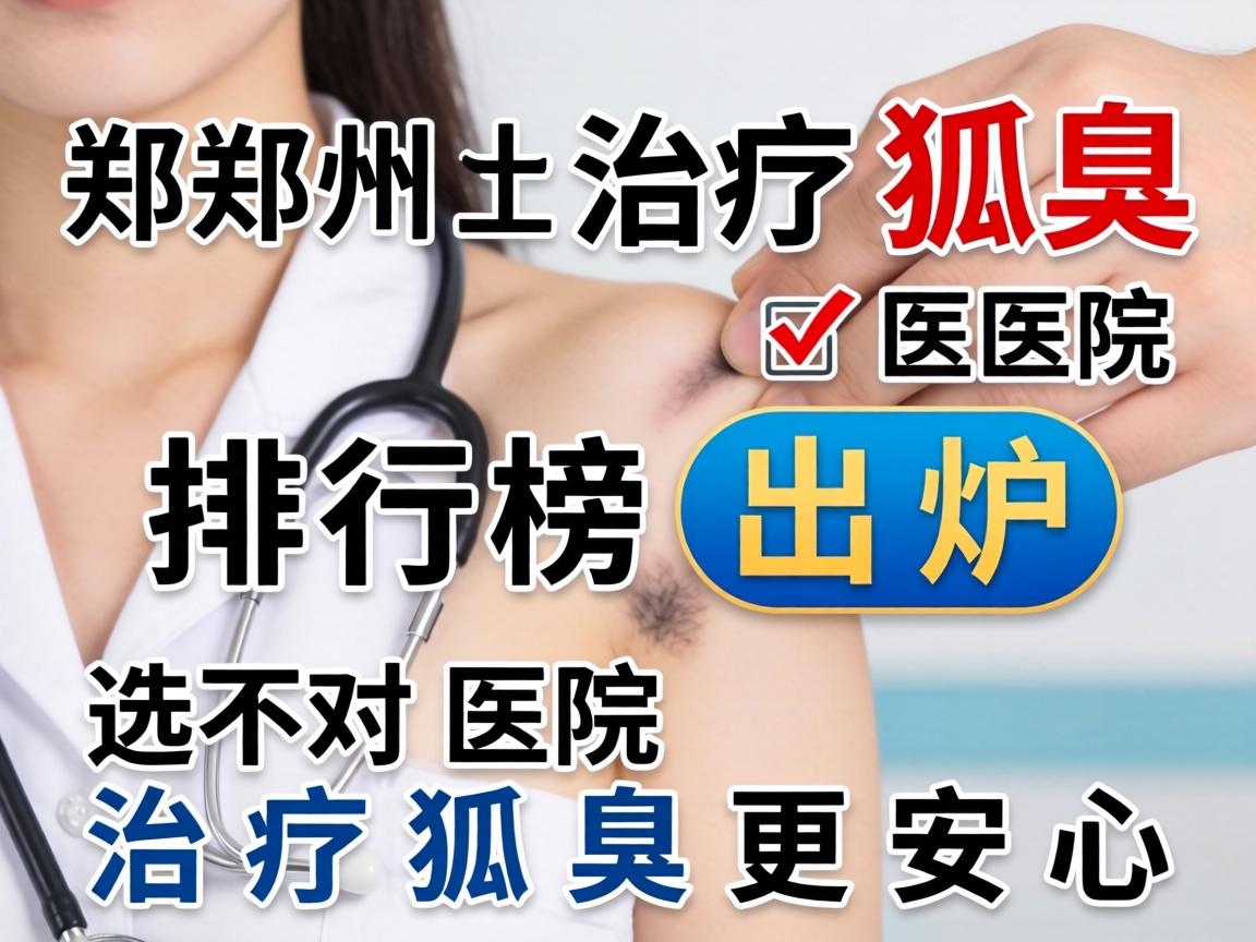郑州治疗狐臭医院排行榜出炉,选对医院治疗狐臭更安心 郑州治疗狐臭医院排行榜出炉,选对医院治疗狐臭更安心