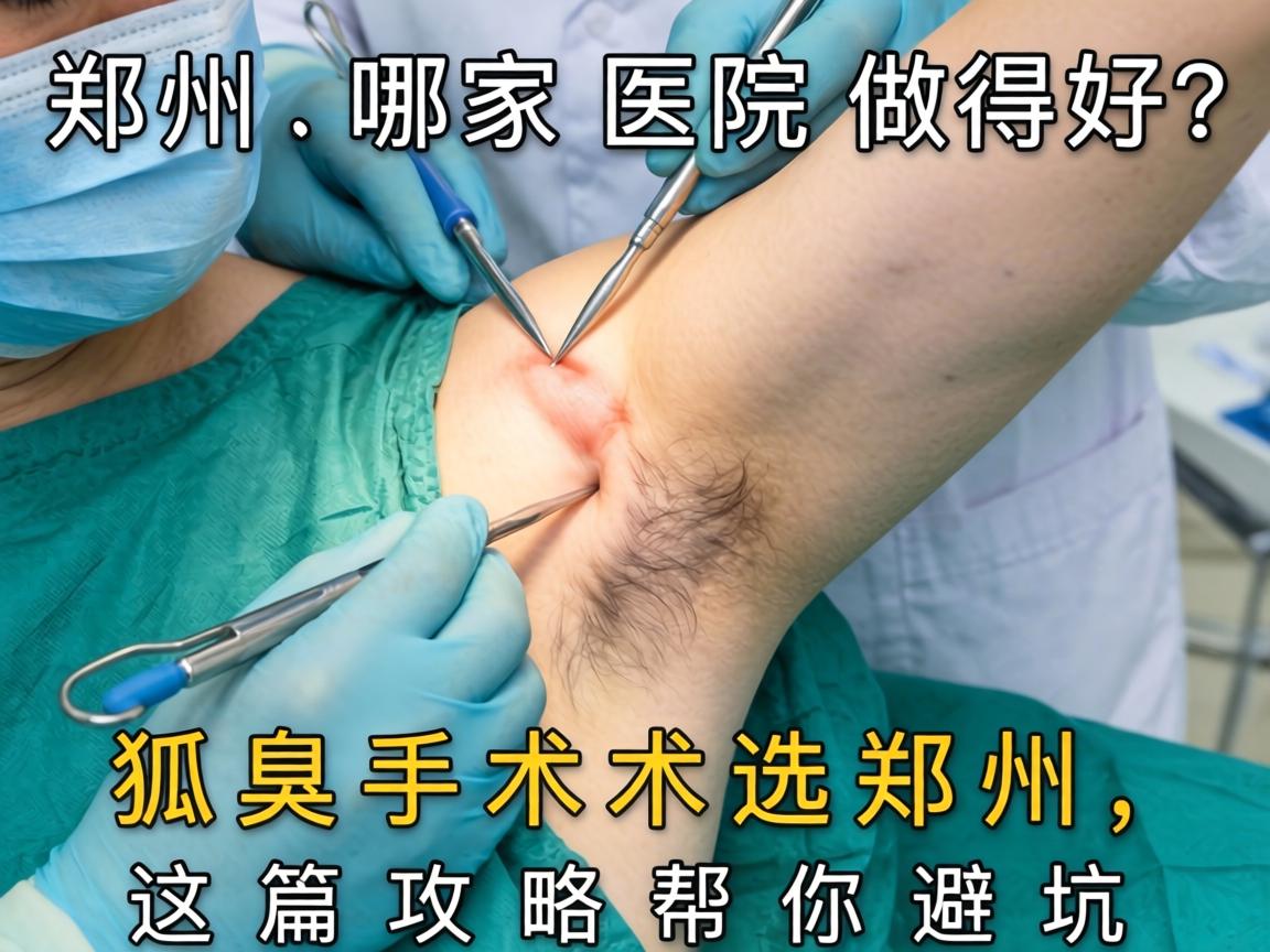 郑州狐臭手术哪家医院做得好?狐臭手术选郑州,这篇攻略帮你避坑 郑州狐臭手术哪家医院做得好?狐臭手术选郑州,这篇攻略帮你避坑