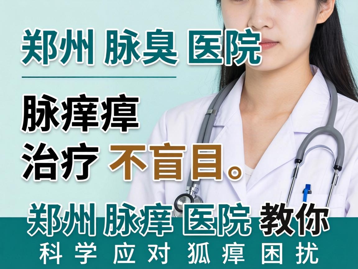 郑州腋臭医院，腋臭治疗不盲目，郑州腋臭医院教你科学应对狐臭困扰