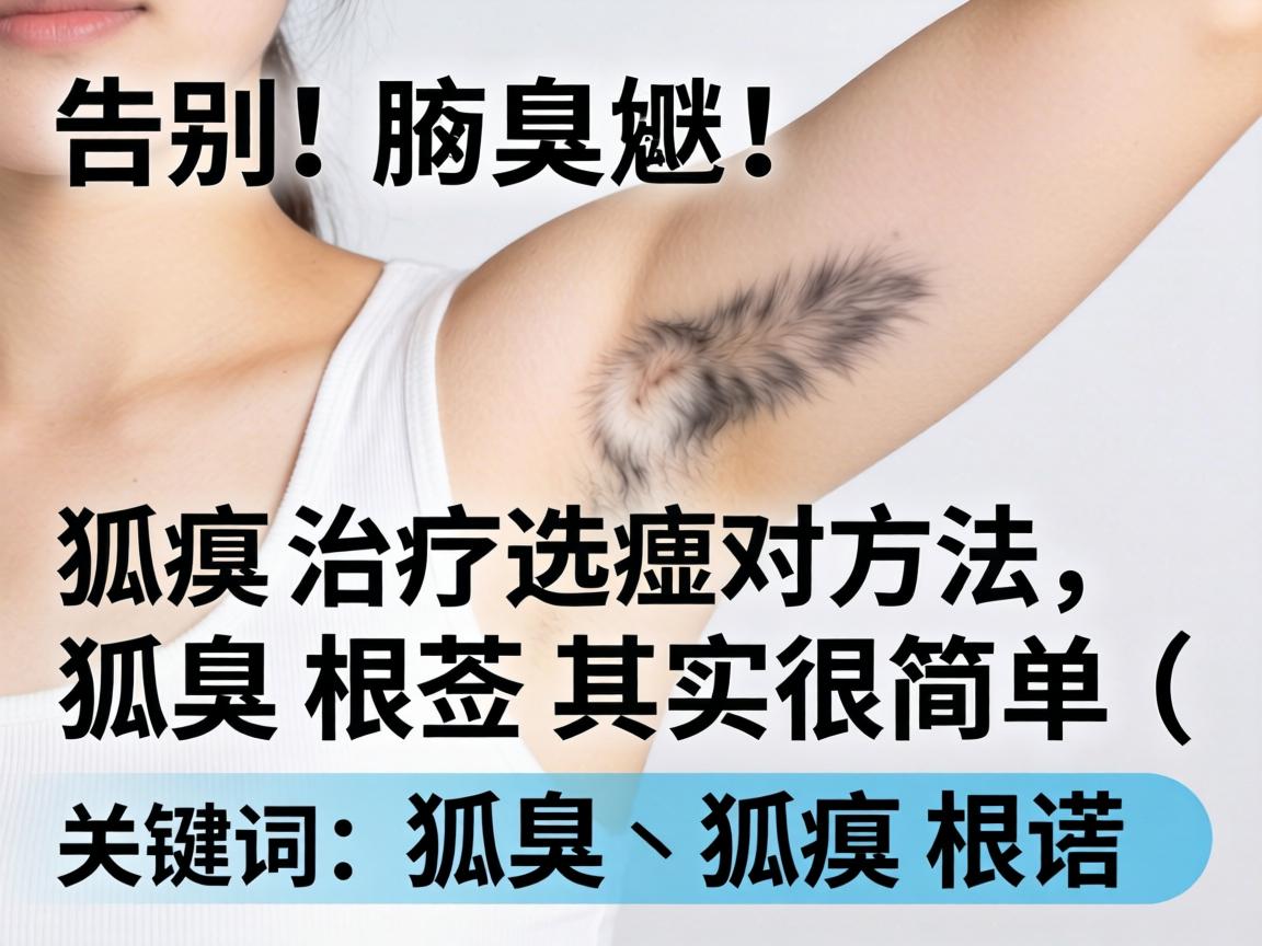 告别腋臭尴尬！狐臭治疗选对方法，狐臭根治其实很简单（关键词，狐臭、狐臭根治）