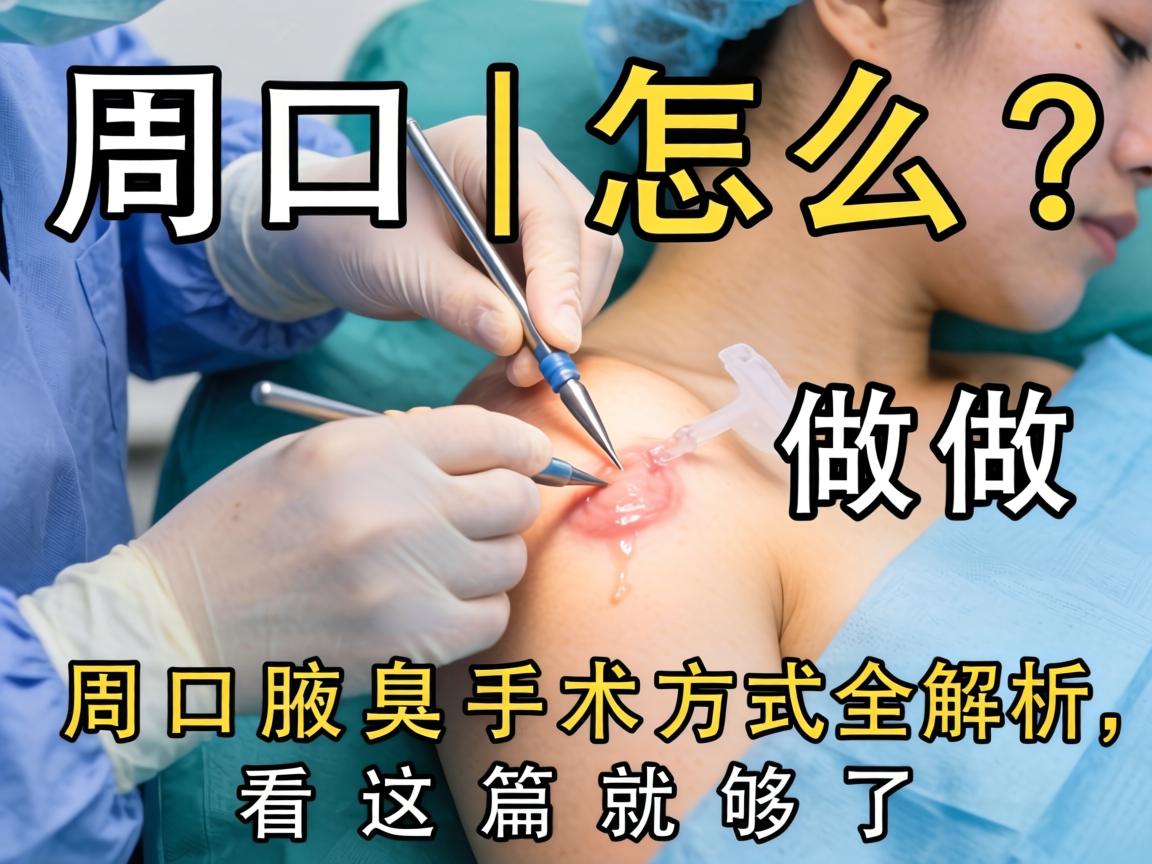 周口腋臭手术怎么做？周口腋臭手术方式全解析，看这篇就够了