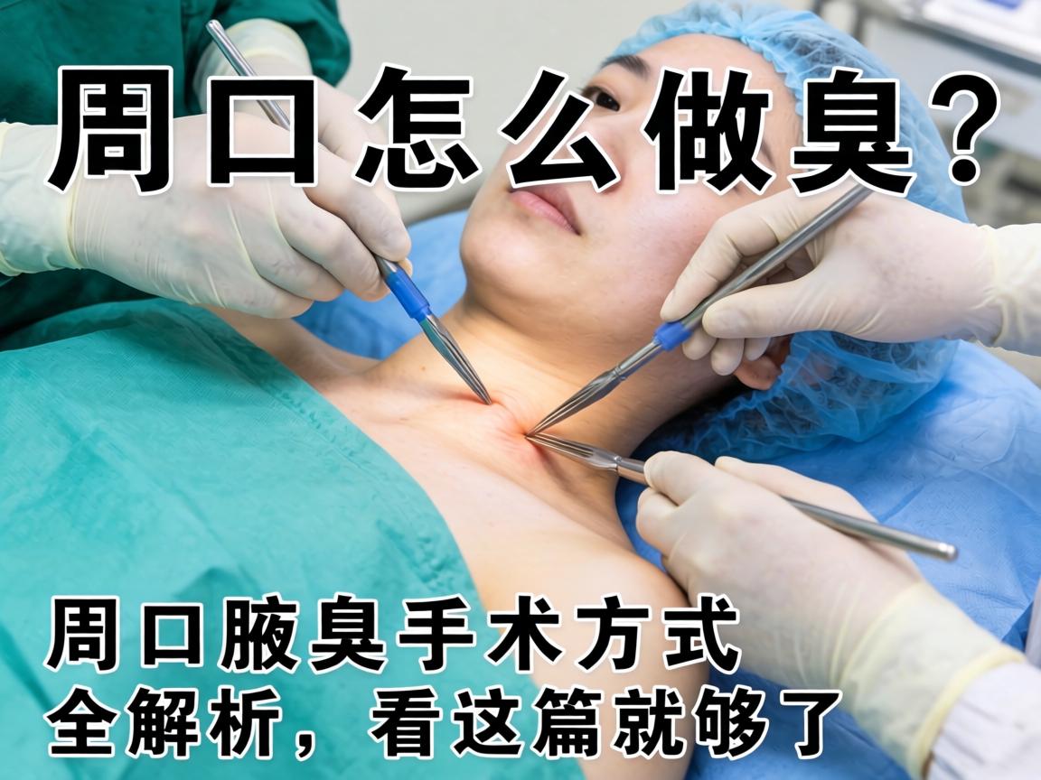 周口腋臭手术怎么做？周口腋臭手术方式全解析，看这篇就够了