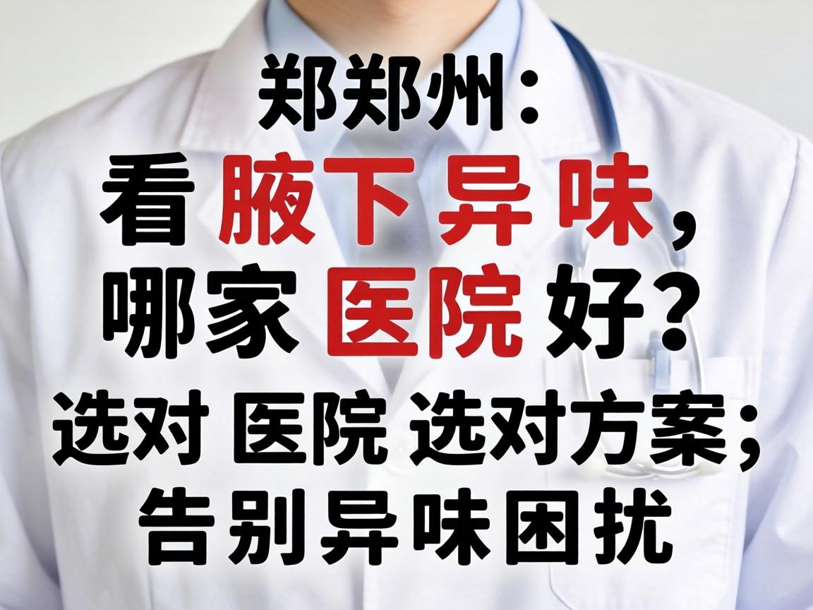郑州看腋下异味,哪家医院好?选对医院选对方案,告别异味困扰 郑州看腋下异味,哪家医院好?选对医院选对方案,告别异味困扰