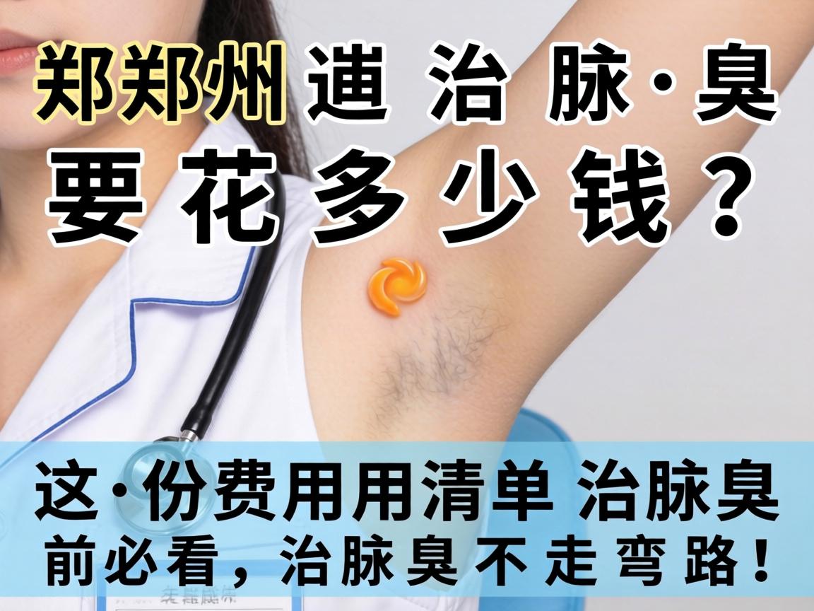 郑州治腋臭要花多少钱?这份费用清单治腋臭前必看,治腋臭不走弯路 郑州治腋臭要花多少钱?这份费用清单治腋臭前必看,治腋臭不走弯路