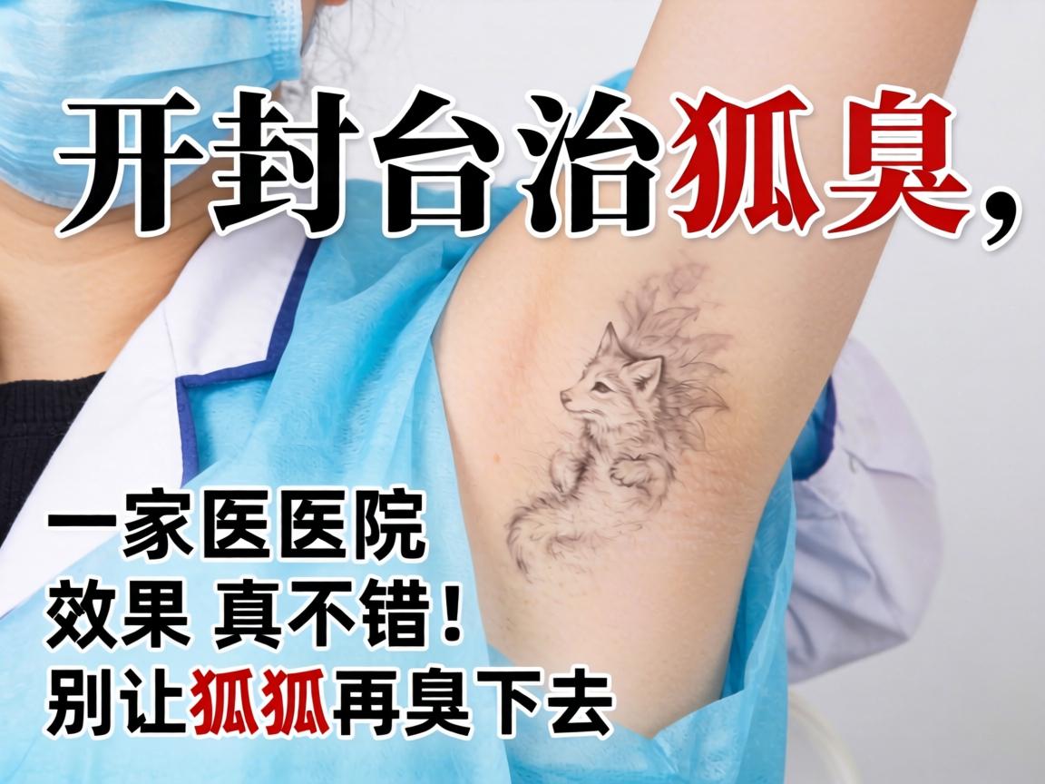 开封治狐臭，这家医院效果真不错！别让狐臭再臭下去