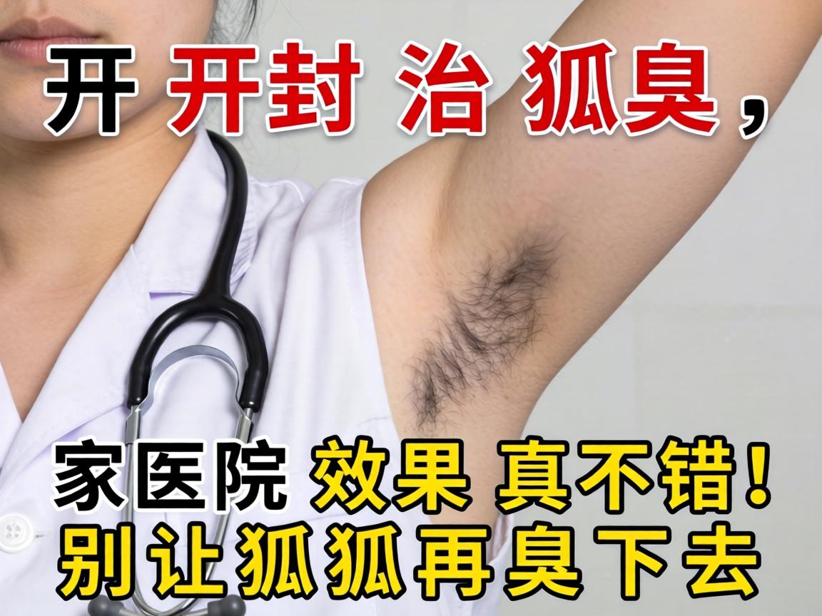 开封治狐臭，这家医院效果真不错！别让狐臭再臭下去