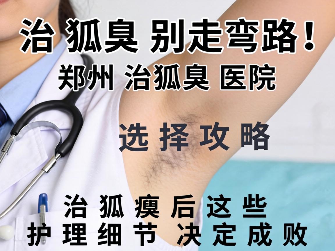 治狐臭别走弯路!郑州治狐臭医院选择攻略,治狐臭后这些护理细节决定成败 治狐臭别走弯路!郑州治狐臭医院选择攻略,治狐臭后这些护理细节决定成败