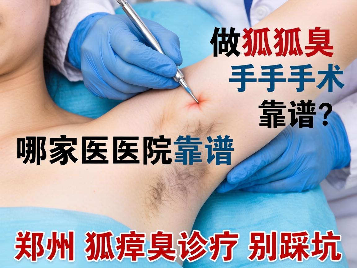 郑州做狐臭手术，哪家医院靠谱？郑州狐臭诊疗别踩坑