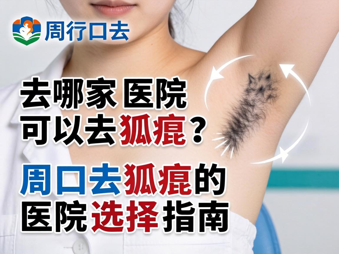 周口去哪家医院可以去狐臭？周口去狐臭的医院选择指南
