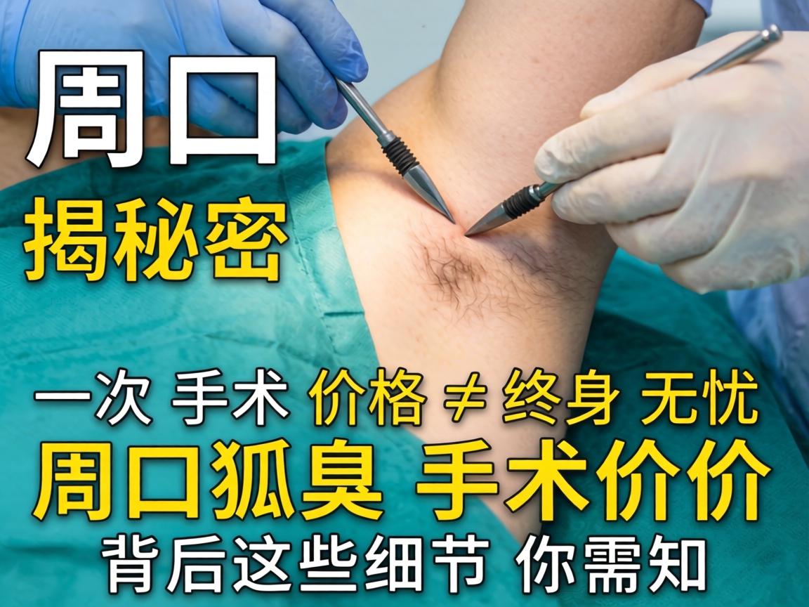 周口狐臭手术价格揭秘，一次手术价格≠终身无忧，周口狐臭手术价格背后这些细节你需知