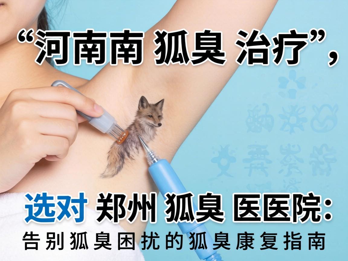 河南狐臭治疗,选对郑州狐臭医院,告别狐臭困扰的狐臭康复指南 河南狐臭治疗,选对郑州狐臭医院,告别狐臭困扰的狐臭康复指南