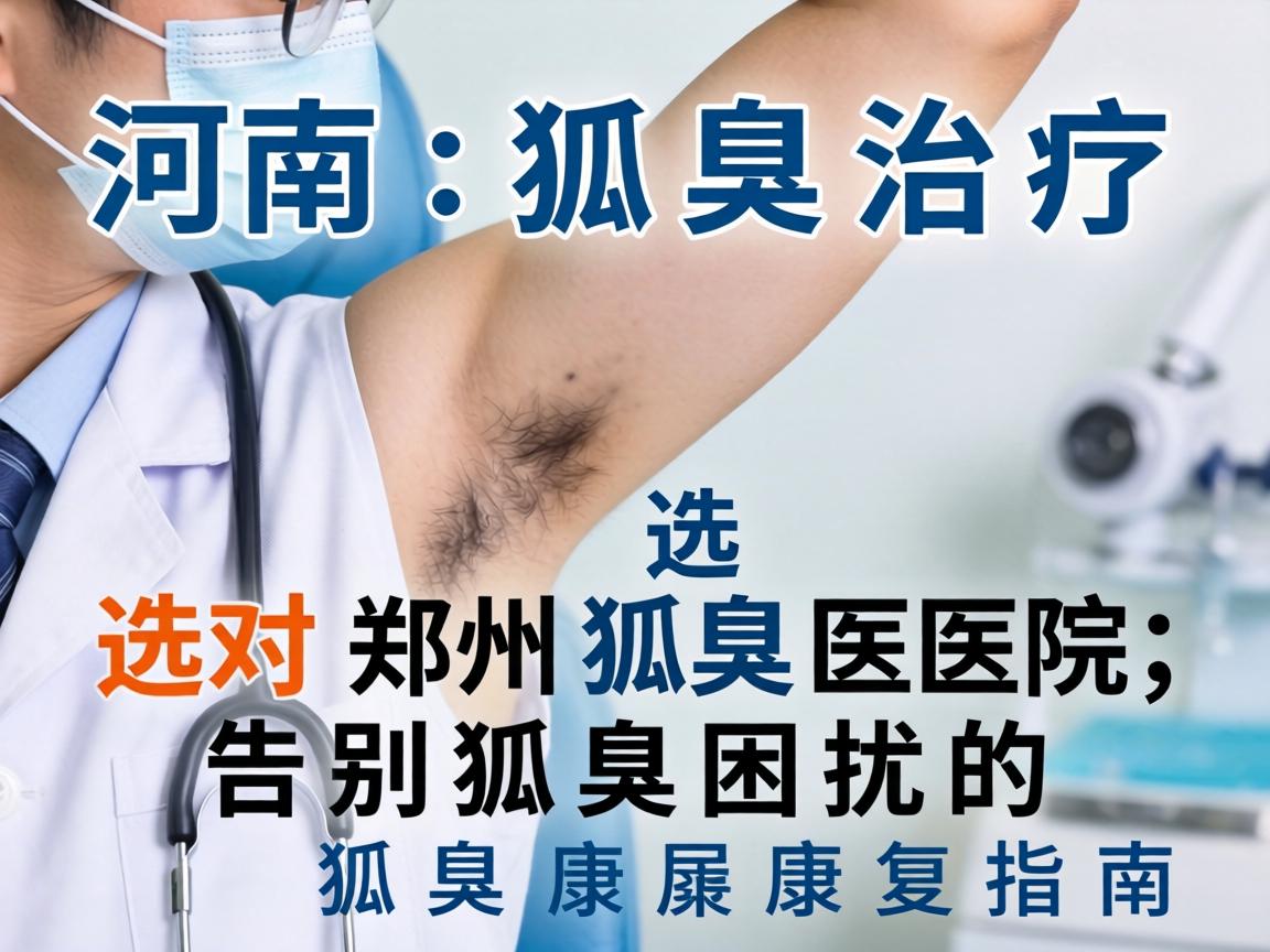 河南狐臭治疗,选对郑州狐臭医院,告别狐臭困扰的狐臭康复指南 河南狐臭治疗,选对郑州狐臭医院,告别狐臭困扰的狐臭康复指南