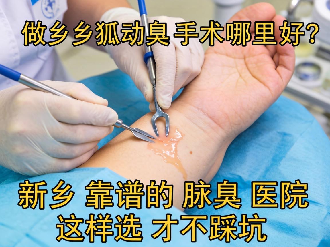 新乡做狐臭手术哪里好?新乡靠谱的腋臭医院这样选才不踩坑 新乡做狐臭手术哪里好?新乡靠谱的腋臭医院这样选才不踩坑