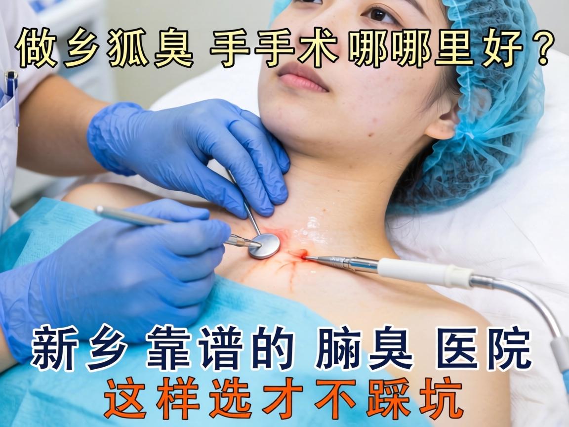 新乡做狐臭手术哪里好?新乡靠谱的腋臭医院这样选才不踩坑 新乡做狐臭手术哪里好?新乡靠谱的腋臭医院这样选才不踩坑