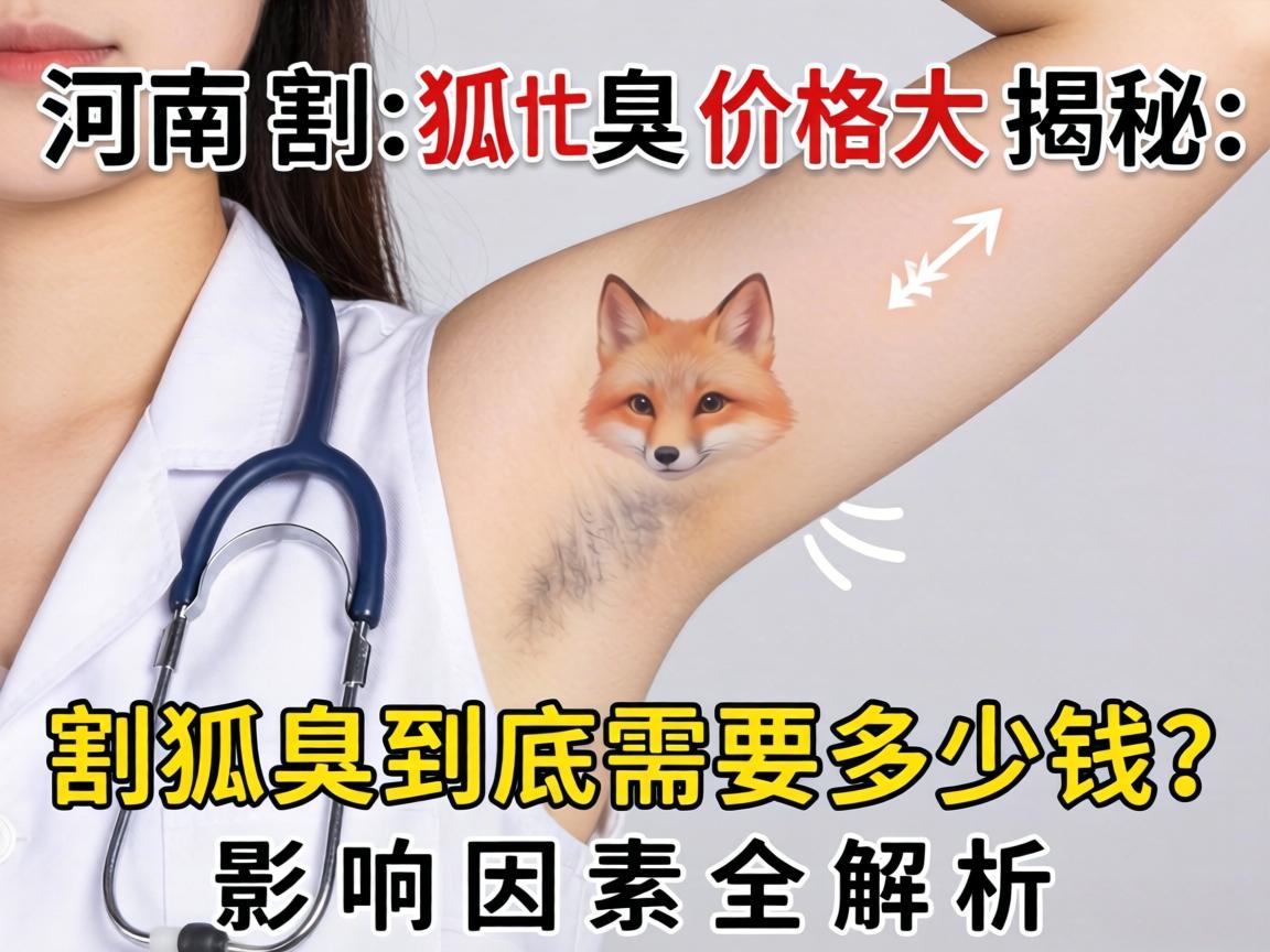 河南割狐臭价格大揭秘,割狐臭到底需要多少钱?影响因素全解析 河南割狐臭价格大揭秘,割狐臭到底需要多少钱?影响因素全解析