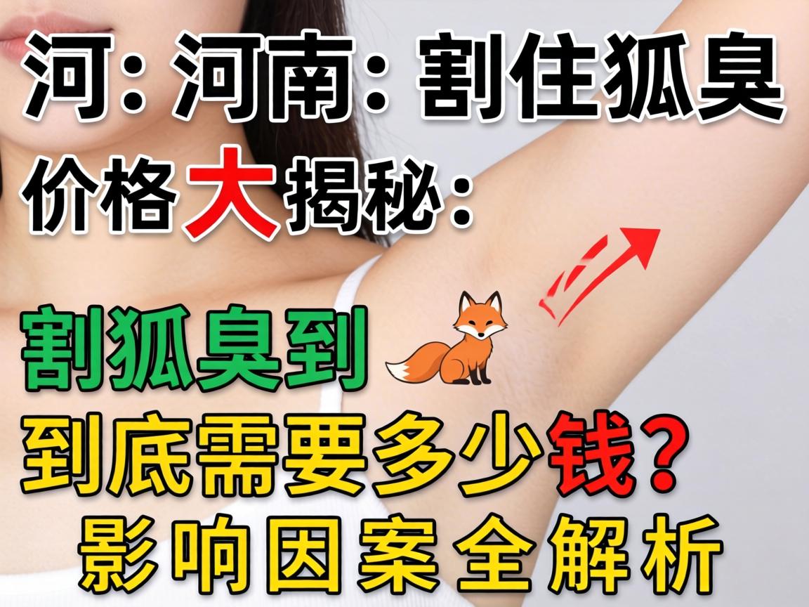 河南割狐臭价格大揭秘,割狐臭到底需要多少钱?影响因素全解析 河南割狐臭价格大揭秘,割狐臭到底需要多少钱?影响因素全解析