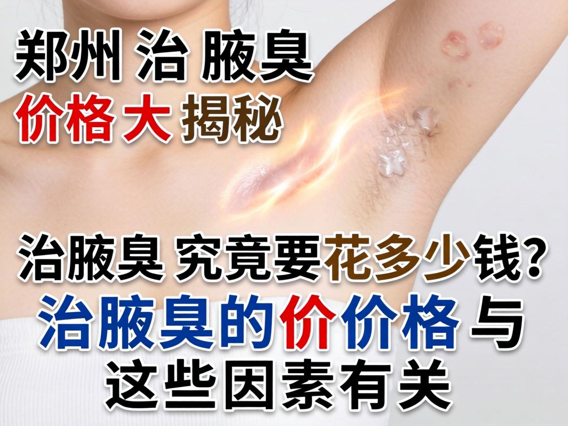 郑州治腋臭价格大揭秘,治腋臭究竟要花多少钱?治腋臭的价格与这些因素有关 郑州治腋臭价格大揭秘,治腋臭究竟要花多少钱?治腋臭的价格与这些因素有关
