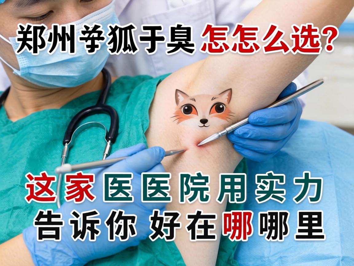 郑州狐臭手术医院怎么选?这家医院用实力告诉你好在哪里 郑州狐臭手术医院怎么选?这家医院用实力告诉你好在哪里