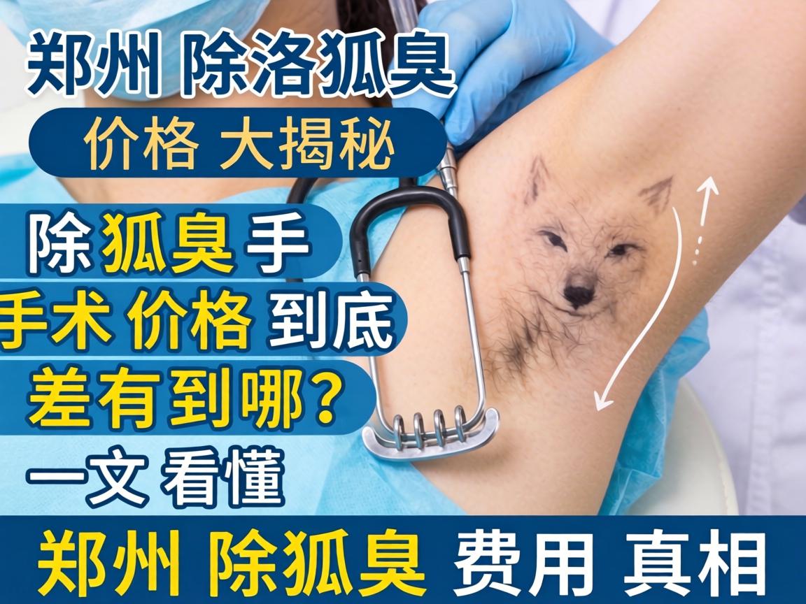 郑州除狐臭价格大揭秘,除狐臭手术价格到底差在哪?一文看懂郑州除狐臭费用真相 郑州除狐臭价格大揭秘,除狐臭手术价格到底差在哪?一文看懂郑州除狐臭费用真相