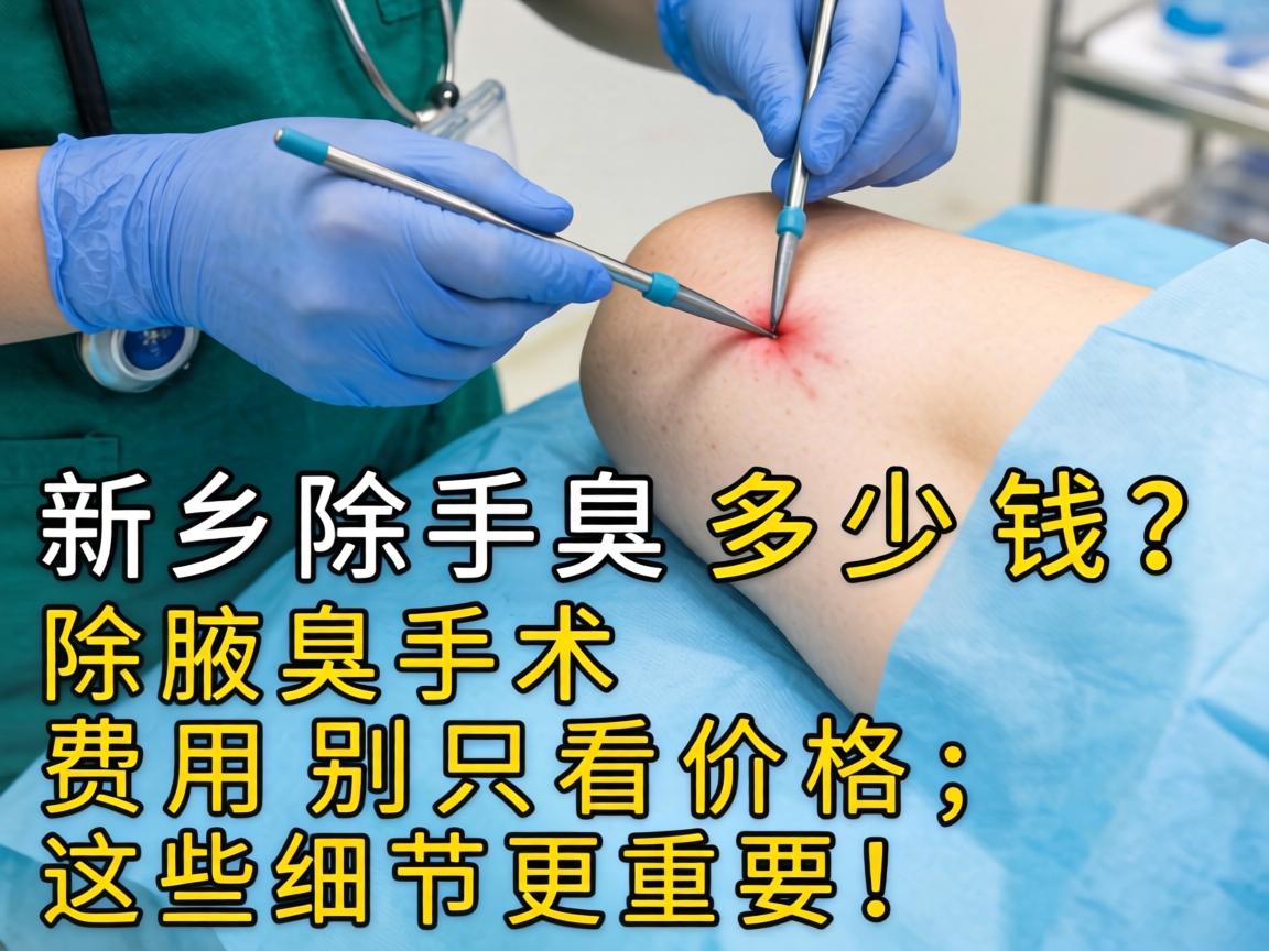 新乡除腋臭手术多少钱?除腋臭手术费用别只看价格,这些细节更重要! 新乡除腋臭手术多少钱?除腋臭手术费用别只看价格,这些细节更重要!