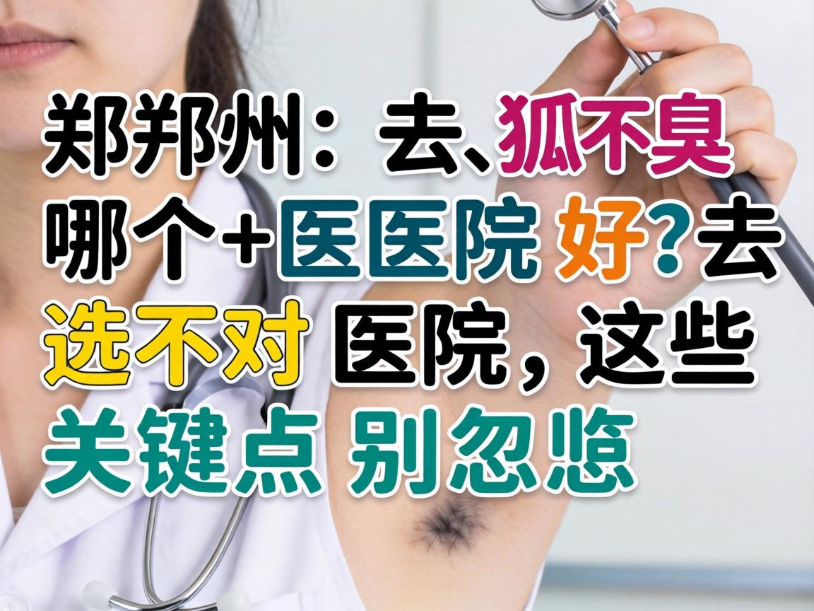 郑州去狐臭哪个医院好?去狐臭选对医院,这些关键点别忽略 郑州去狐臭哪个医院好?去狐臭选对医院,这些关键点别忽略