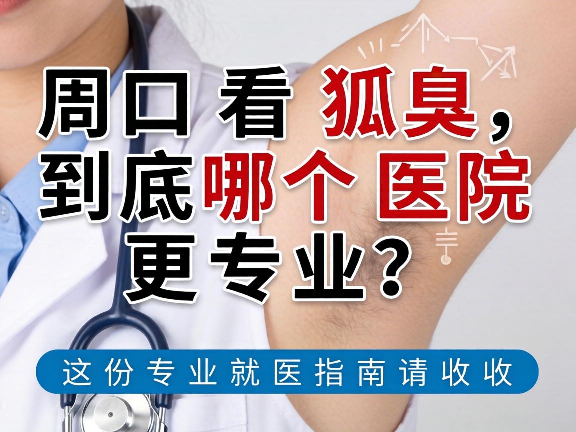 周口看狐臭，到底哪个医院更专业？这份专业就医指南请收好