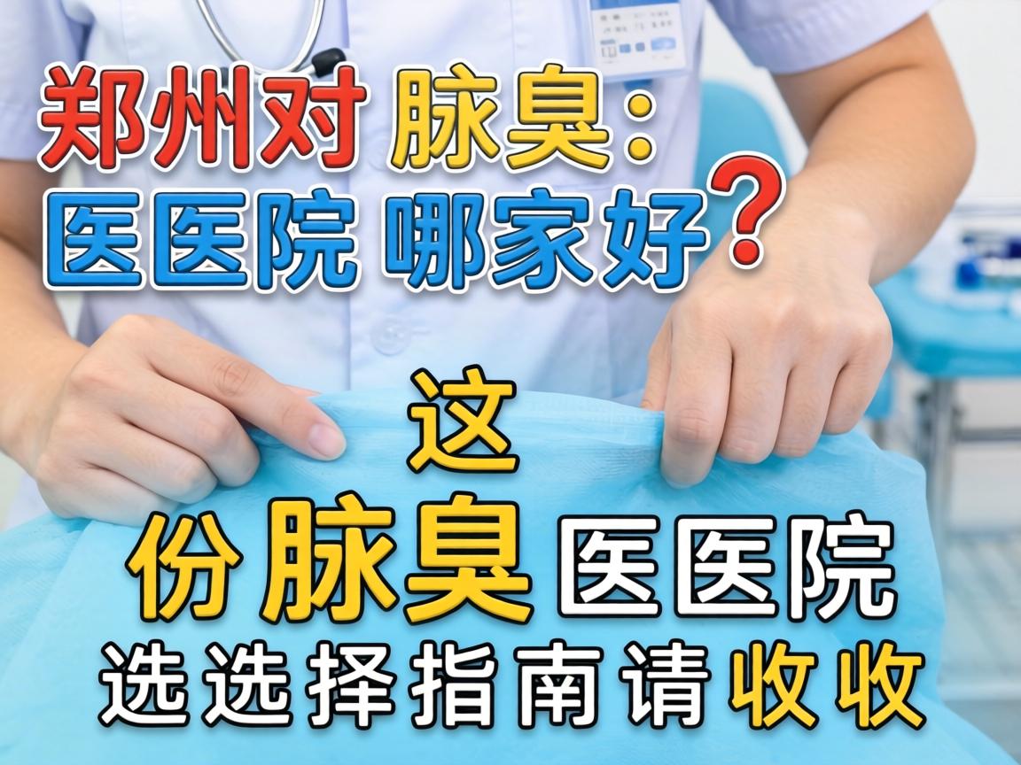郑州腋臭医院哪家好？这份腋臭医院选择指南请收好