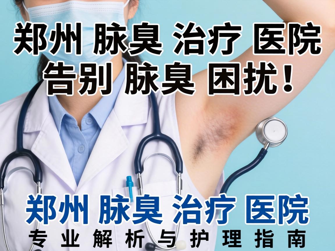 郑州腋臭治疗医院，告别腋臭困扰，郑州腋臭治疗医院专业解析与护理指南