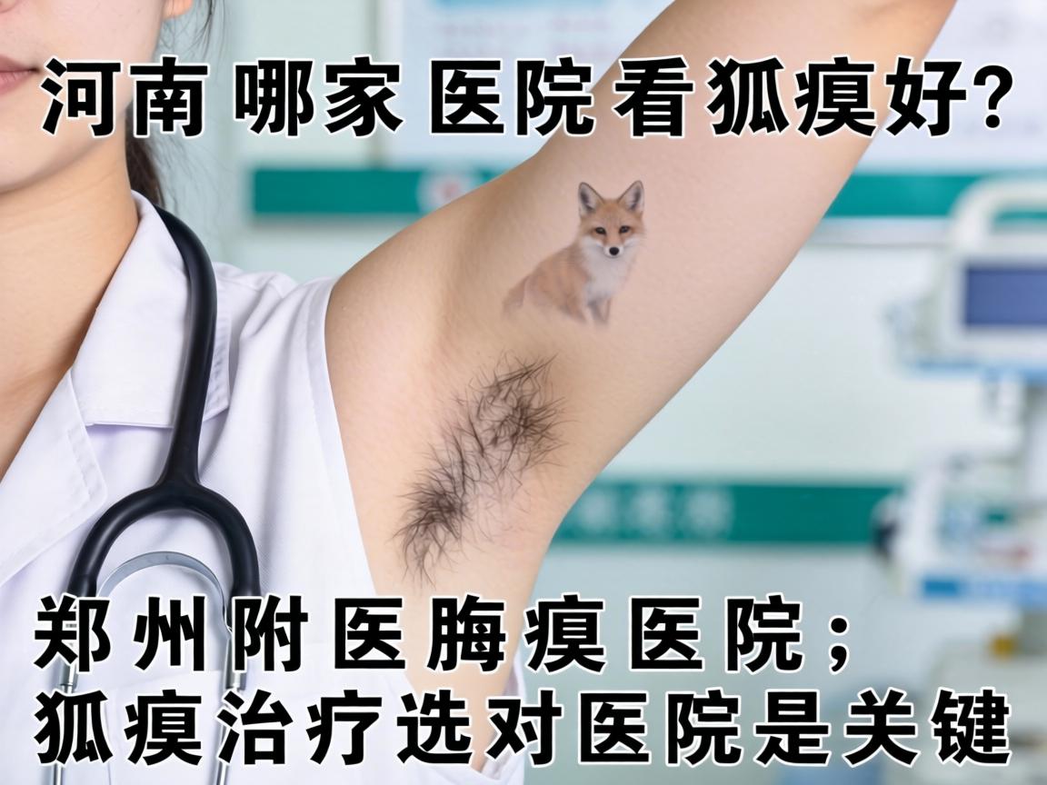河南哪家医院看狐臭好？郑州附医腋臭医院，狐臭治疗选对医院是关键
