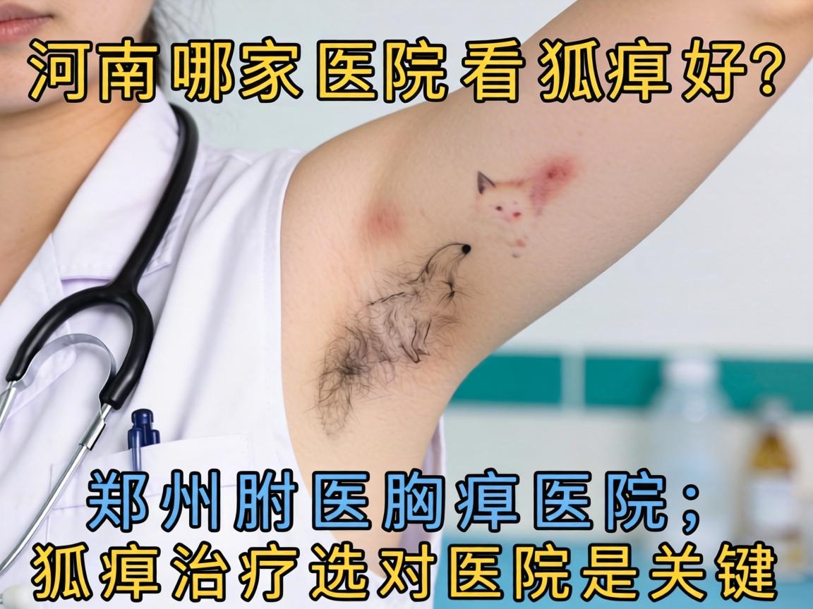 河南哪家医院看狐臭好？郑州附医腋臭医院，狐臭治疗选对医院是关键
