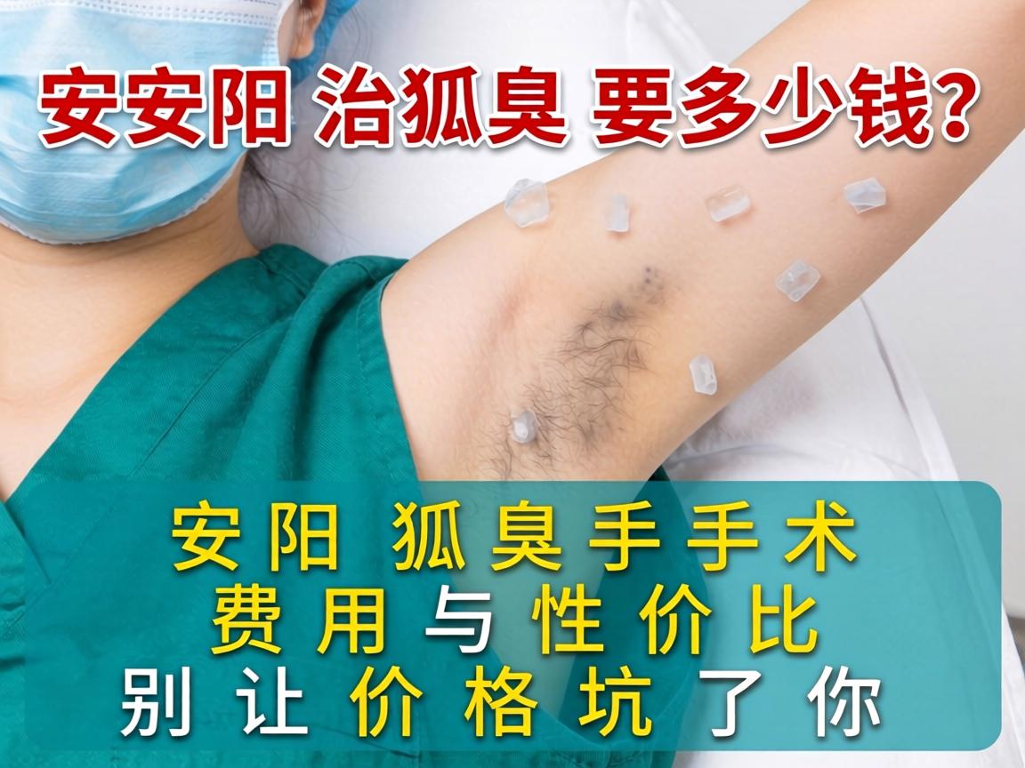 在安阳治狐臭要多少钱？分析安阳狐臭手术费用与性价比，别让价格坑了你