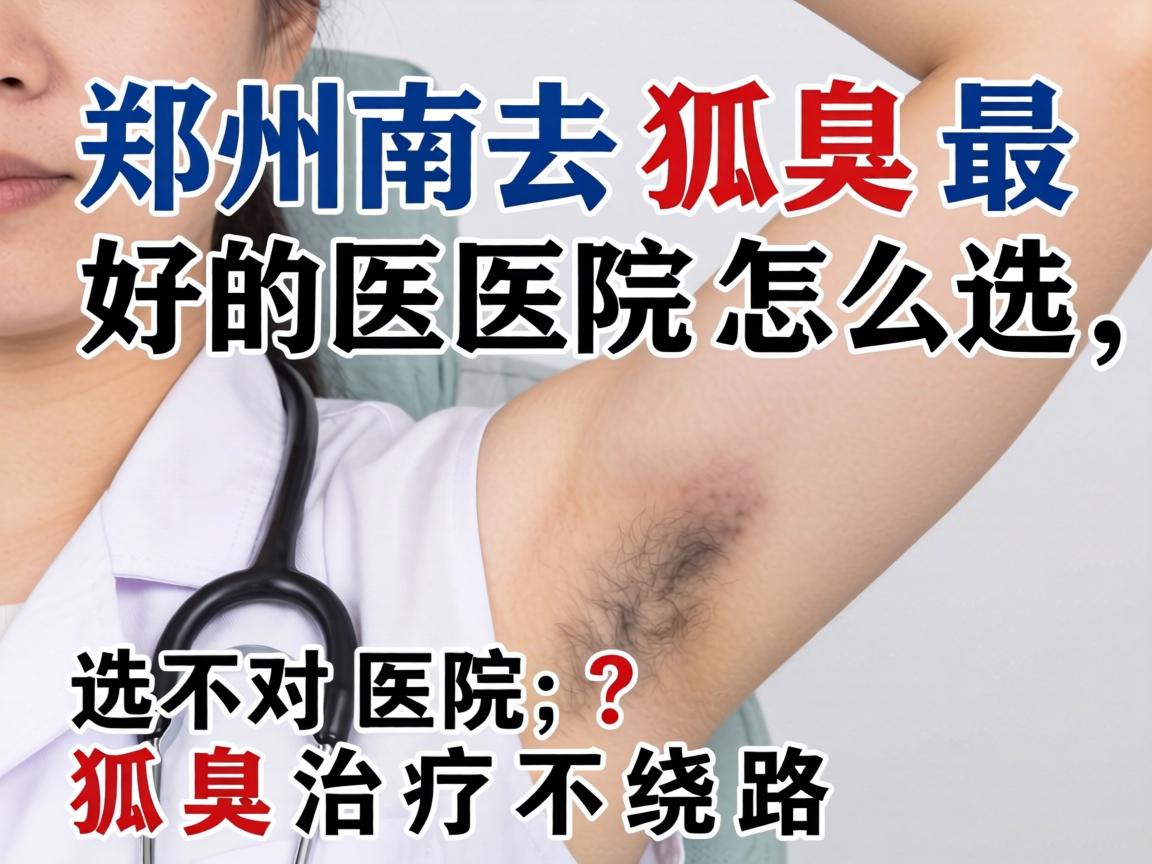 郑州去狐臭最好的医院怎么选?选对医院,狐臭治疗不绕路 郑州去狐臭最好的医院怎么选?选对医院,狐臭治疗不绕路