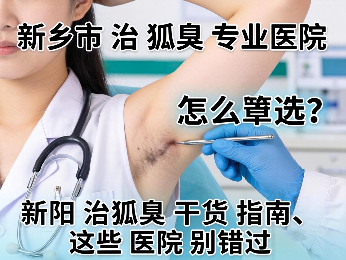 新乡市治狐臭专业医院怎么选？新乡治狐臭干货指南，这些医院别错过