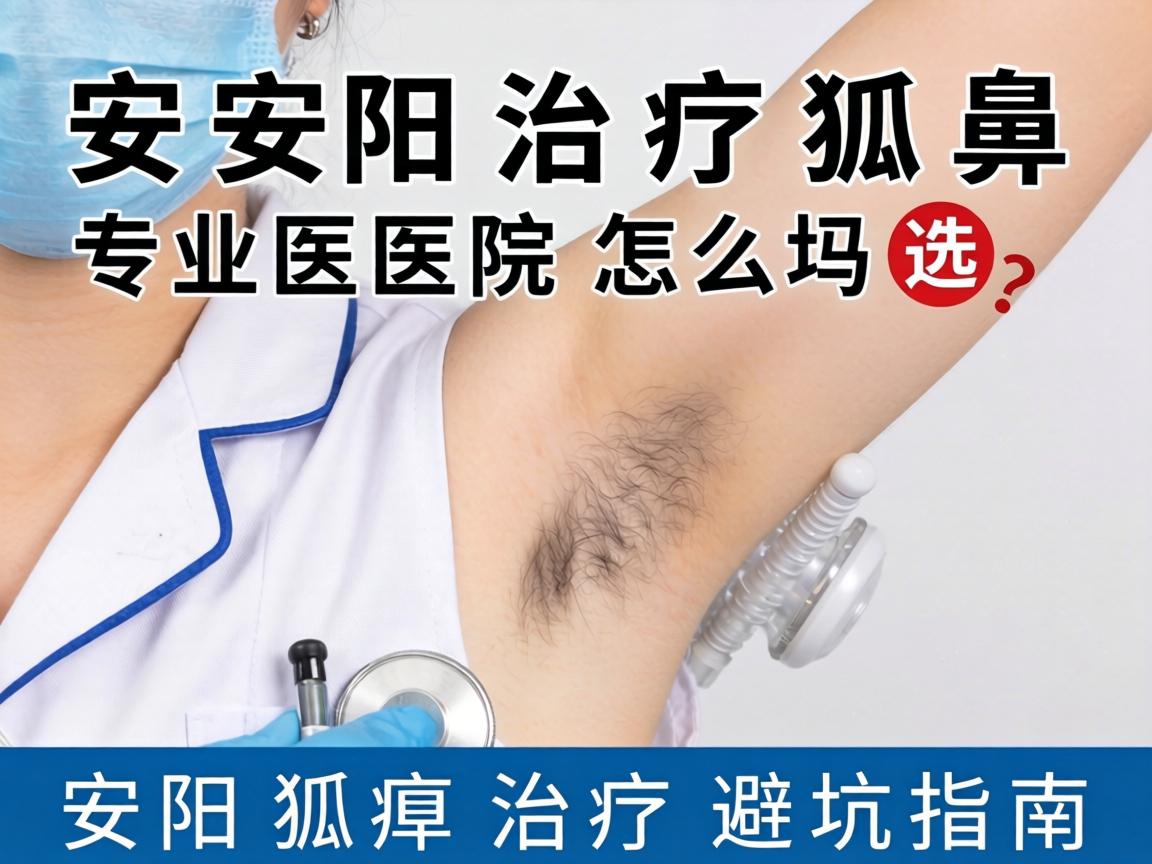 安阳治疗狐臭，专业医院怎么选？安阳狐臭治疗避坑指南