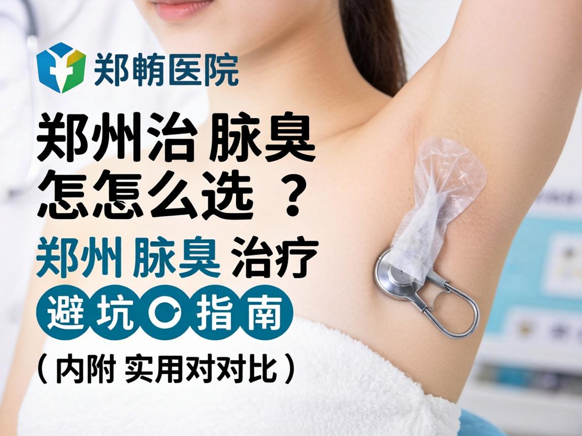 郑州治腋臭医院怎么选？郑州腋臭治疗避坑指南（内附实用对比）