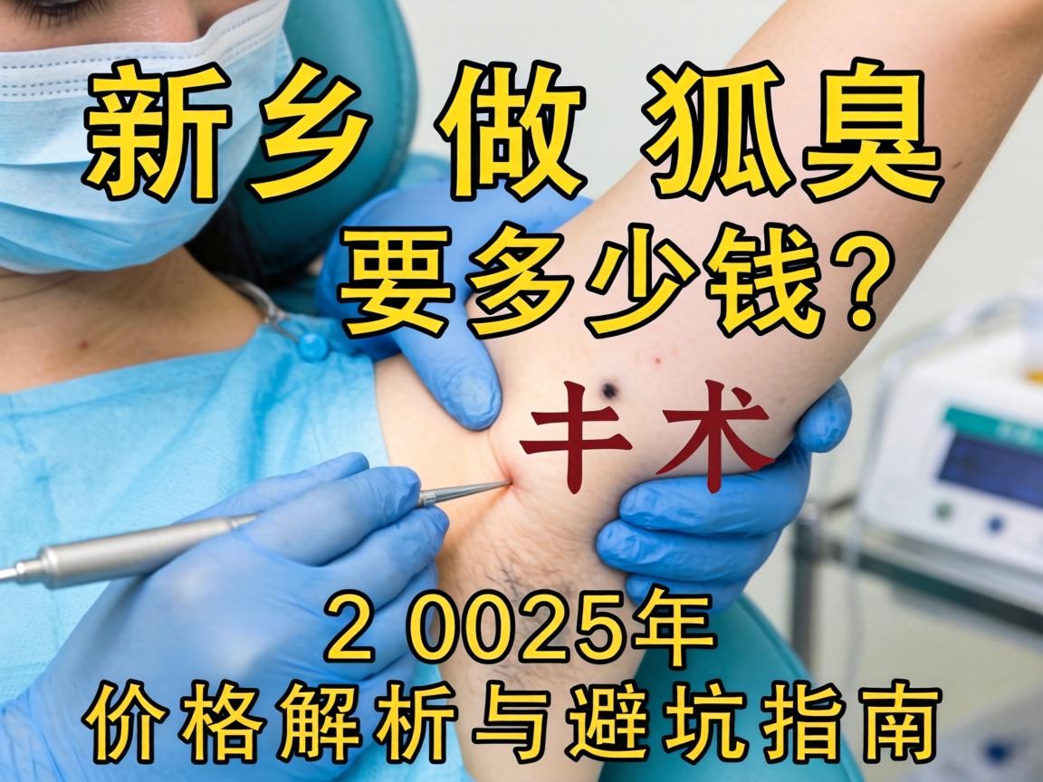 新乡做狐臭手术要多少钱？2025年价格解析与避坑指南