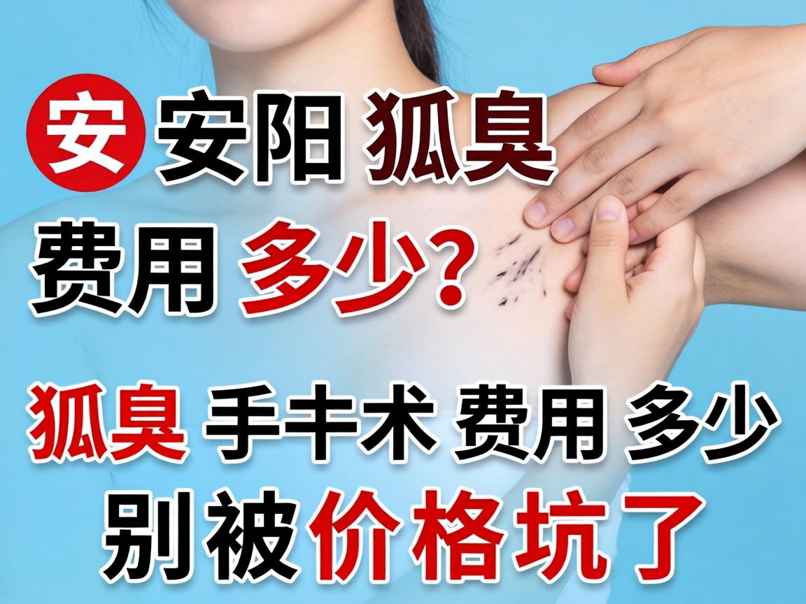 安阳狐臭费用多少?狐臭手术费用多少?别被价格坑了 安阳狐臭费用多少?狐臭手术费用多少?别被价格坑了