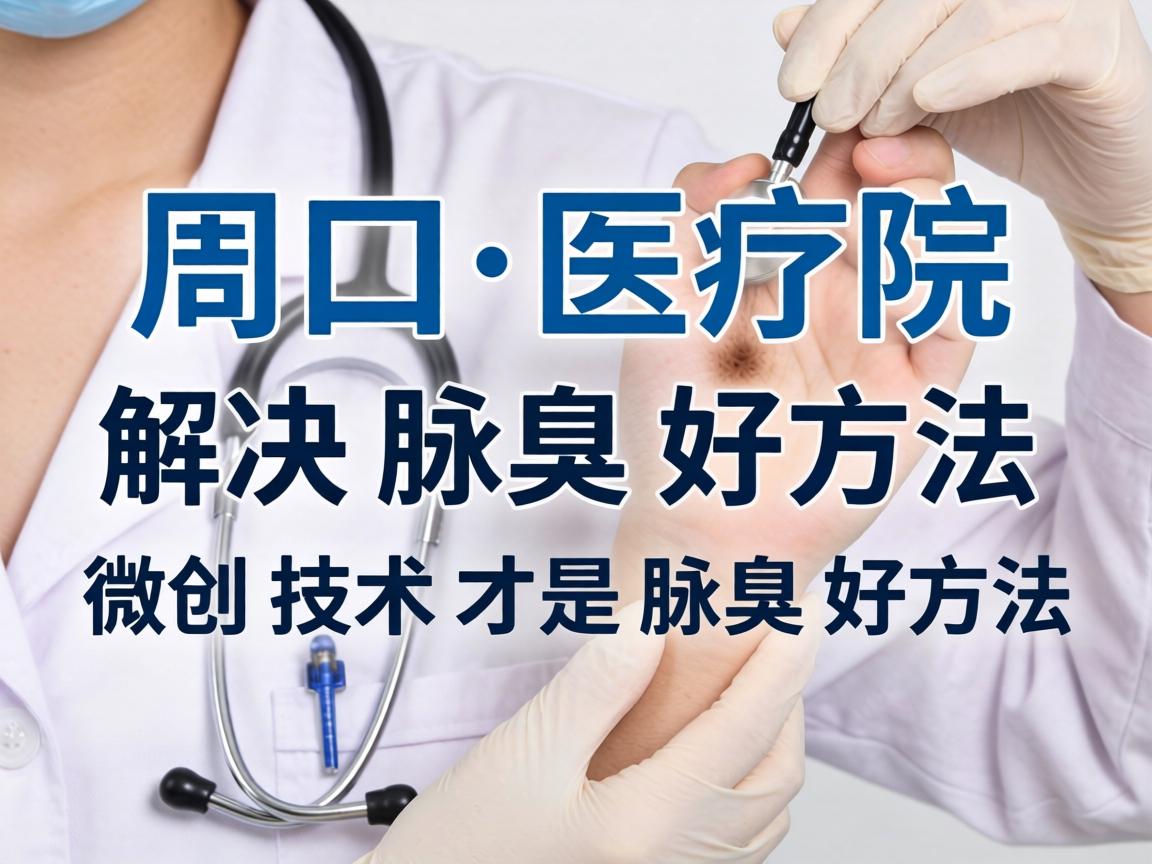周口医院解决腋臭好方法，微创技术才是腋臭好方法