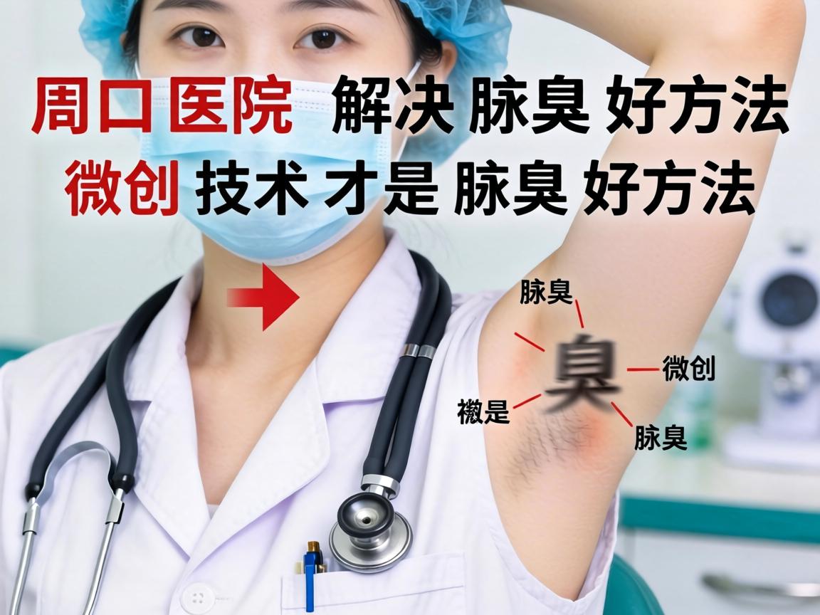 周口医院解决腋臭好方法，微创技术才是腋臭好方法