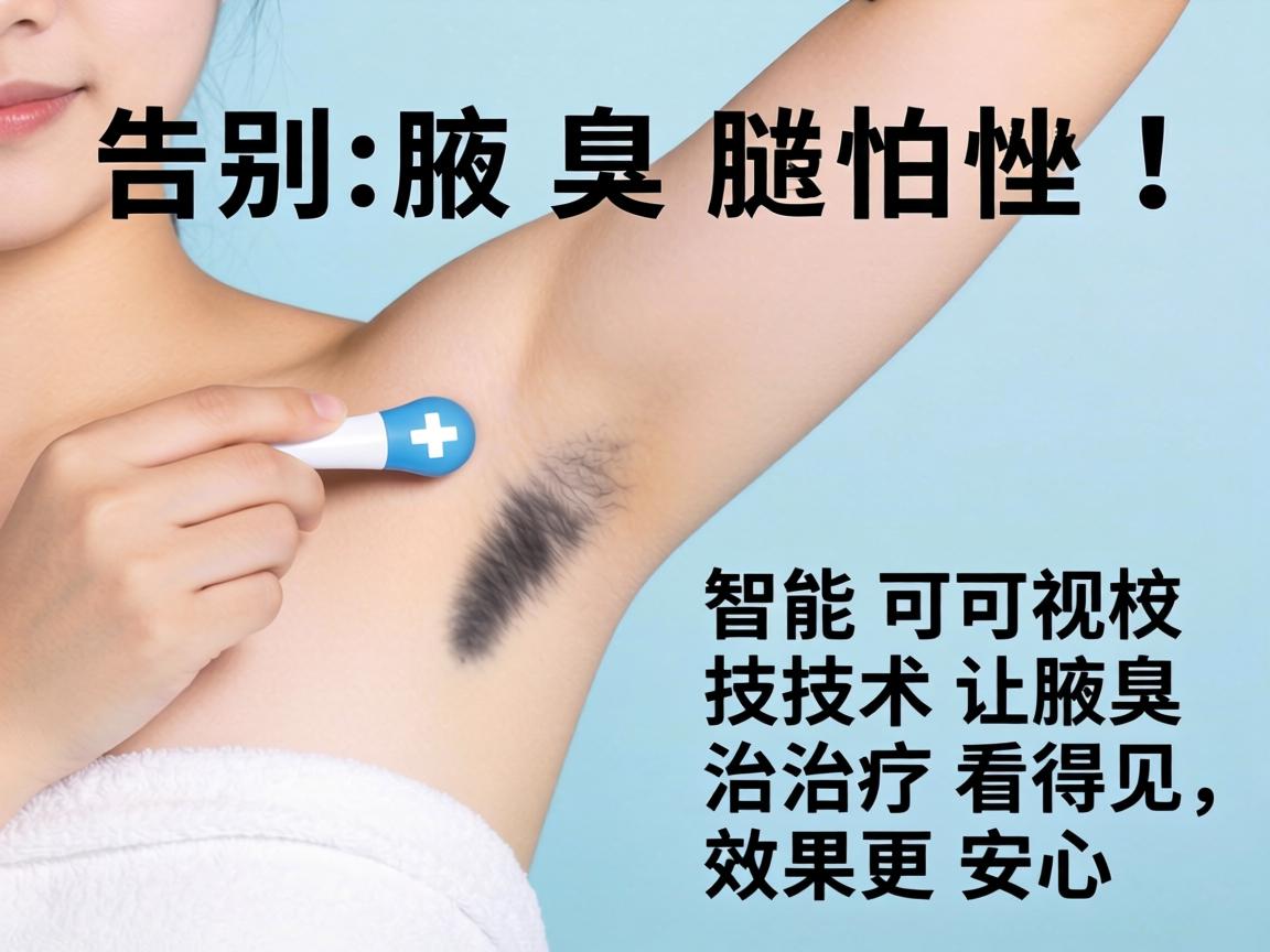 告别腋臭尴尬！智能可视技术让腋臭治疗看得见，效果更安心